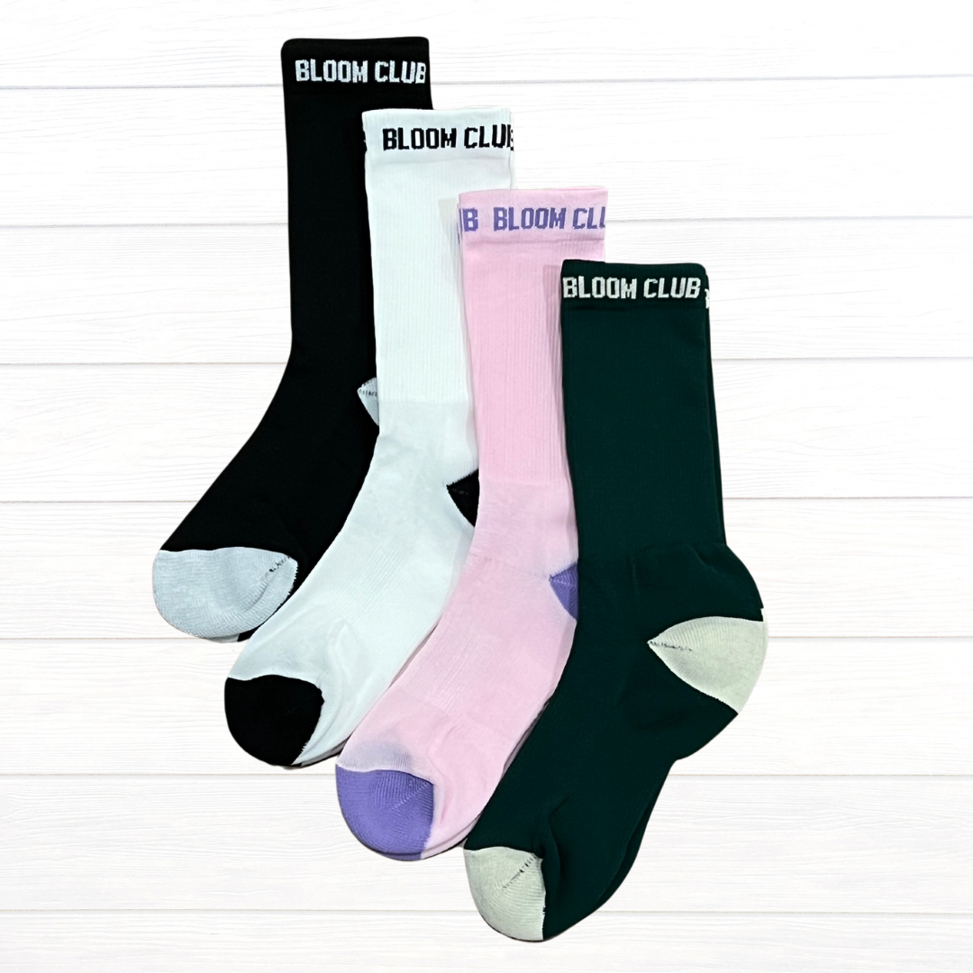 Pink Bloom Socks