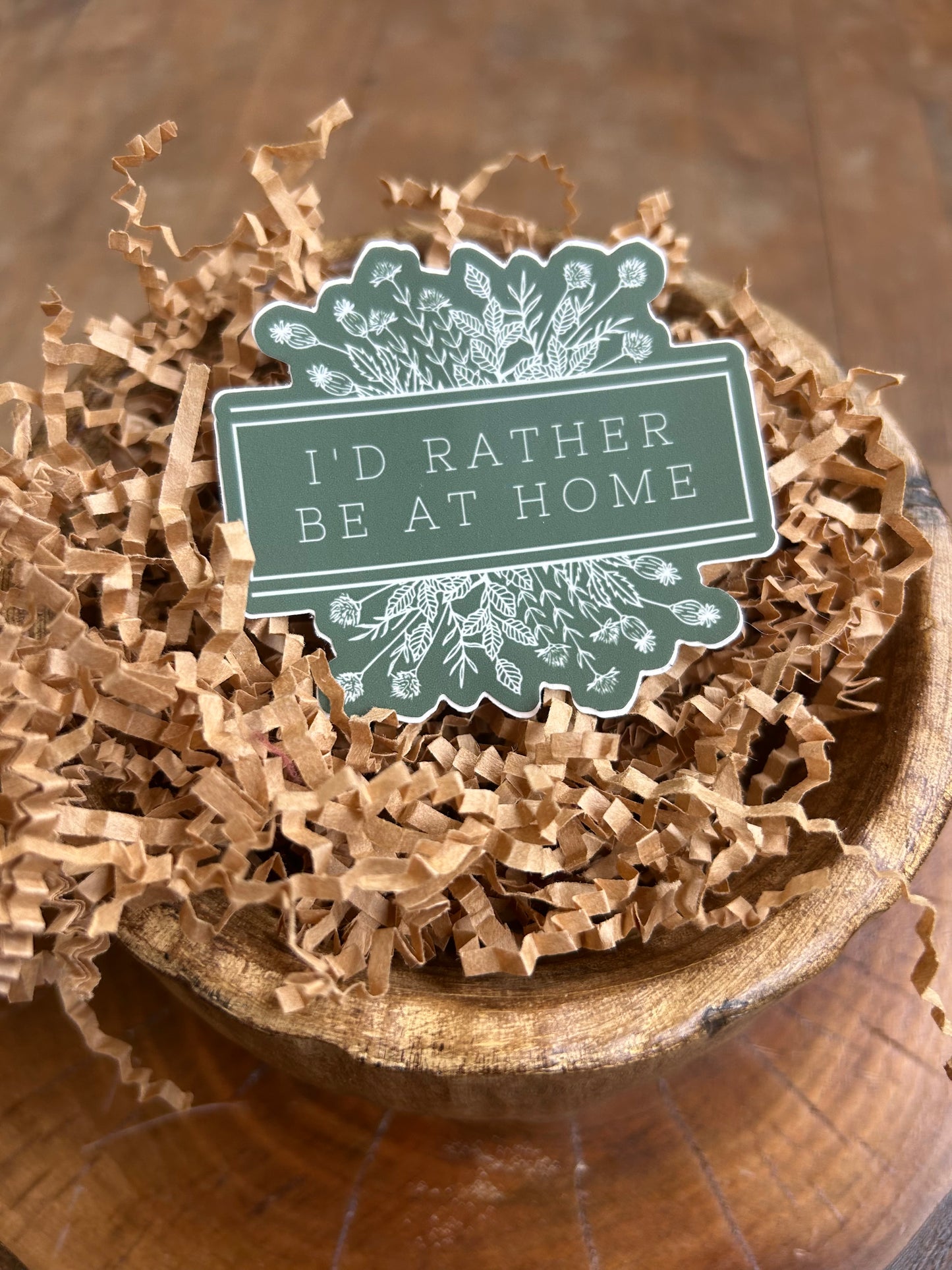 Bloom Club At Home Okay Sticker