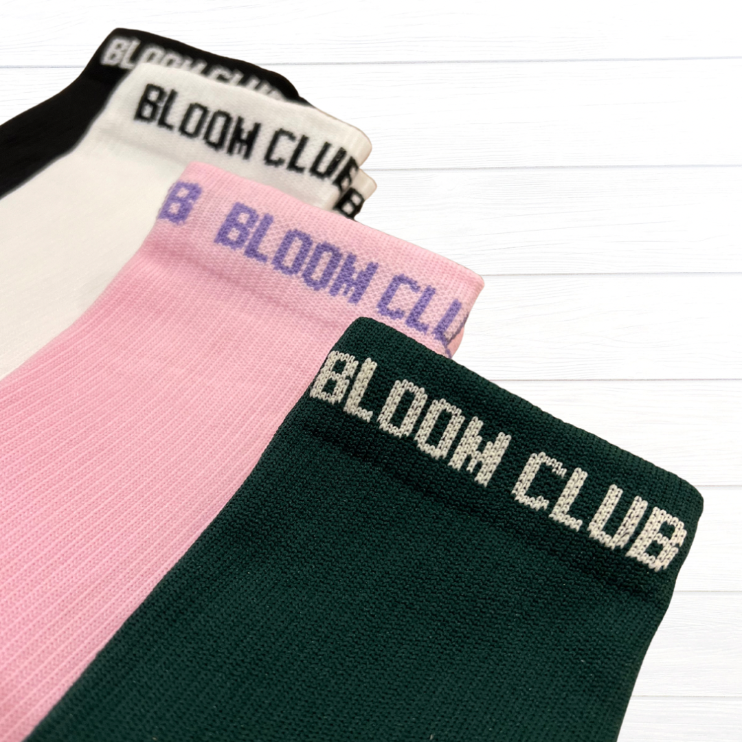 Pink Bloom Socks