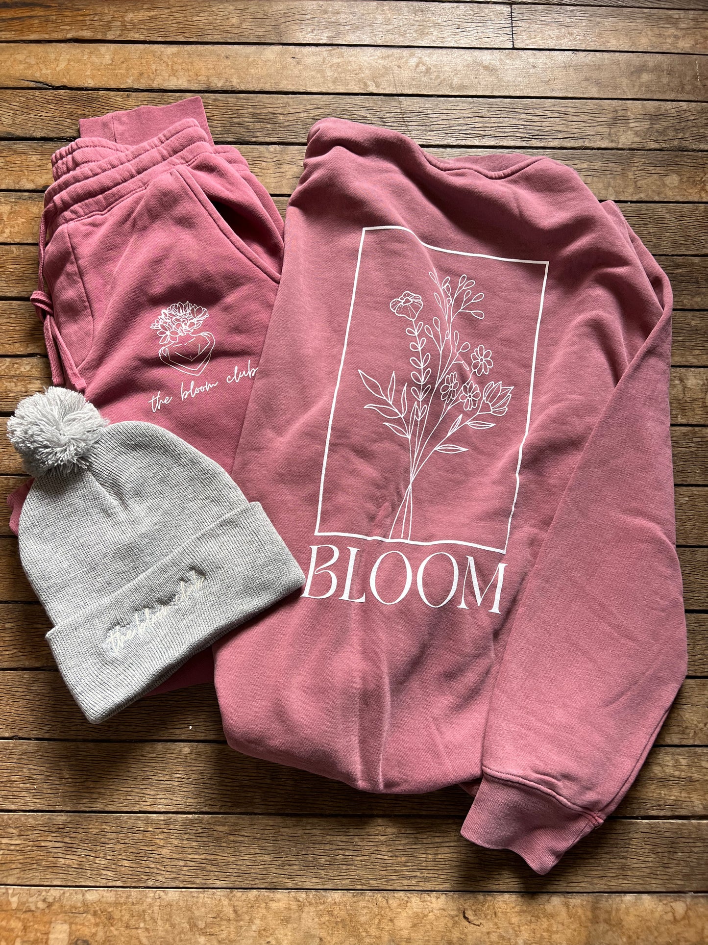Bloom Toque - Embroidered